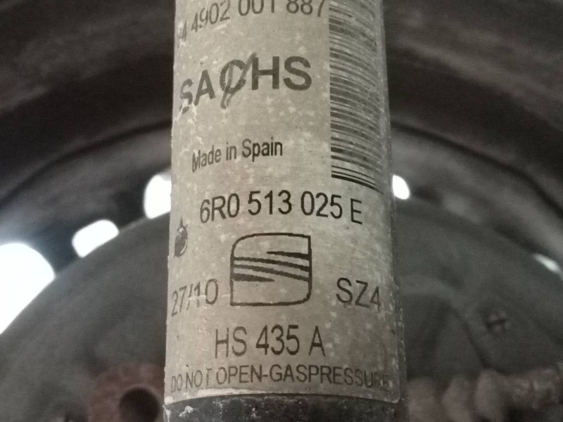 Recambio de amortiguador trasero izquierdo para seat ibiza sc (6j1) reference referencia OEM IAM 6R0513025E  
