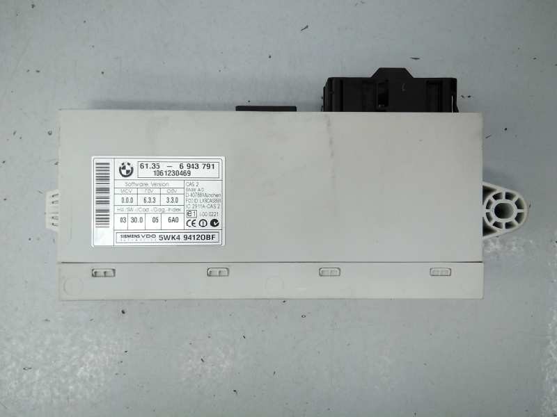 Recambio de centralita luces para bmw serie 1 berlina (e81/e87) 120d referencia OEM IAM 61356943791 5WK494120BF E3-A2-30-1