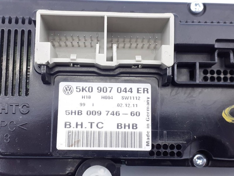 Recambio de mando climatizador para volkswagen touran (1t3) highline referencia OEM IAM 5K0907044ER 5HB00974660 E2-A1-20-1
