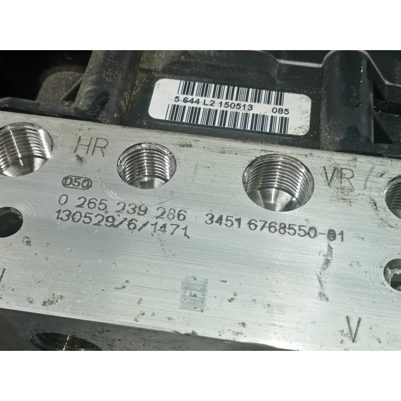 Recambio de abs para bmw x1 (e84) sdrive 18d referencia OEM IAM 0265239286 3451676855001 P3-A8-2-2