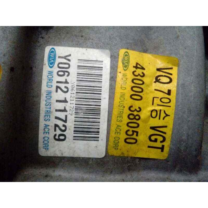 Recambio de caja cambios para kia carnival 2.9 crdi vgt ex referencia OEM IAM 4300038050 Y061211729 M1-A2-31