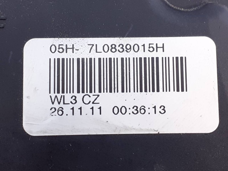 Recambio de cerradura puerta trasera izquierda para volkswagen touran (1t3) highline referencia OEM IAM 7L0839015H  E1-B6-56-2
