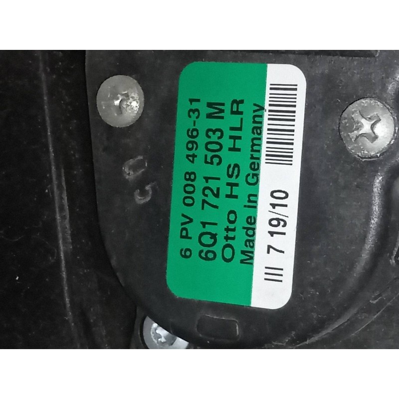 Recambio de pedal acelerador para seat ibiza sc (6j1) reference referencia OEM IAM 6Q1721503M 6PV00849631 