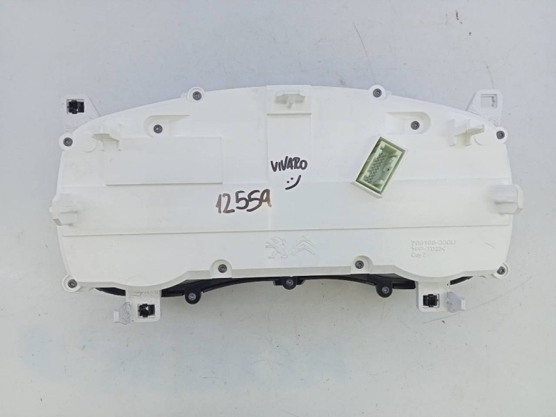 Recambio de cuadro instrumentos para opel vivaro furgón l select referencia OEM IAM 9848098380  E3-A5-17-4