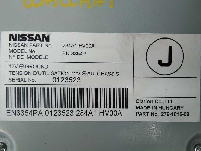 Recambio de modulo electronico para nissan qashqai (j11) acenta referencia OEM IAM 284A1HV00A 276181509 E3-B4-38-2