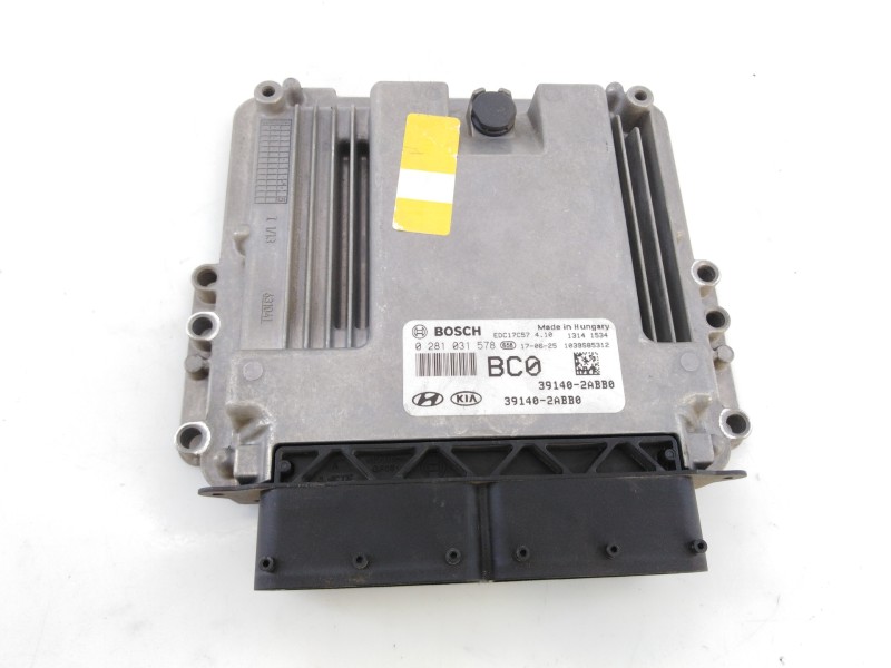 Recambio de centralita motor uce para hyundai tucson essence bluedrive 2wd referencia OEM IAM 0281031578 391402ABB0 E3-A3-39-2