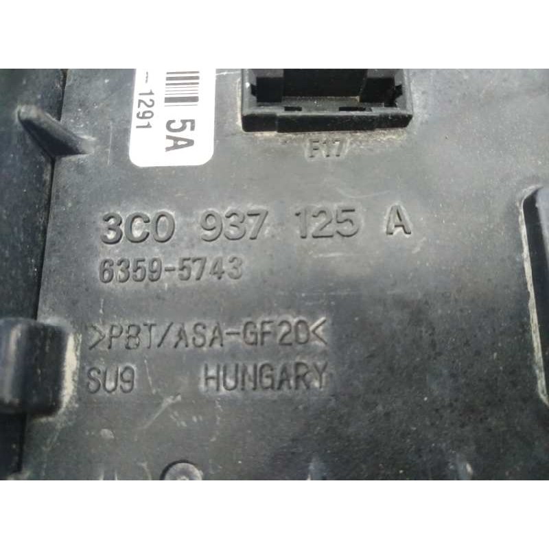 Recambio de caja reles / fusibles para volkswagen tiguan (5n2) t1 bluemotion referencia OEM IAM 3C0937125A 5A122741150214 