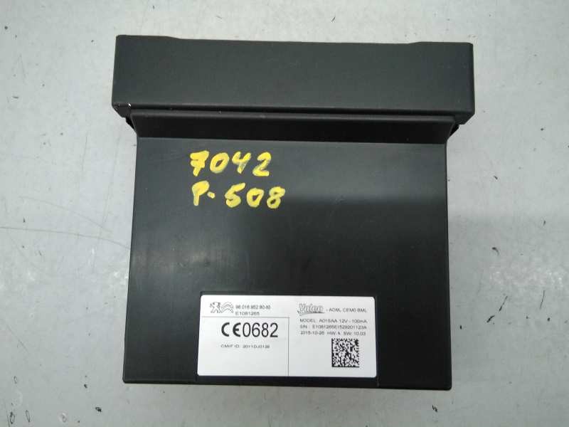 Recambio de modulo electronico para peugeot 508 active referencia OEM IAM 9801695280 E1081265 E3-B2-46-3
