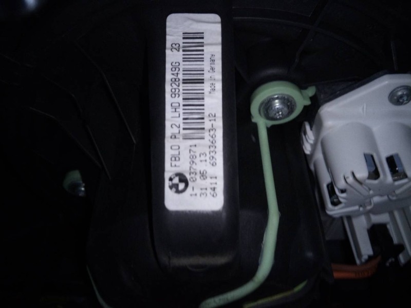 Recambio de ventilador calefaccion para bmw x1 (e84) sdrive 18d referencia OEM IAM 6411693366312  
