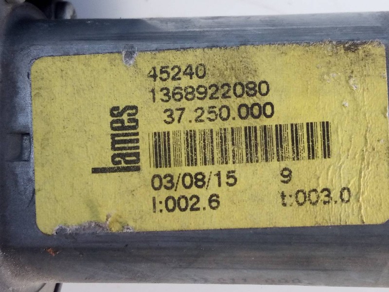 Recambio de elevalunas delantero izquierdo para fiat ducato furgón 30 130 (rs: 3000 mm) (l1h1) referencia OEM IAM 1368922080  E2