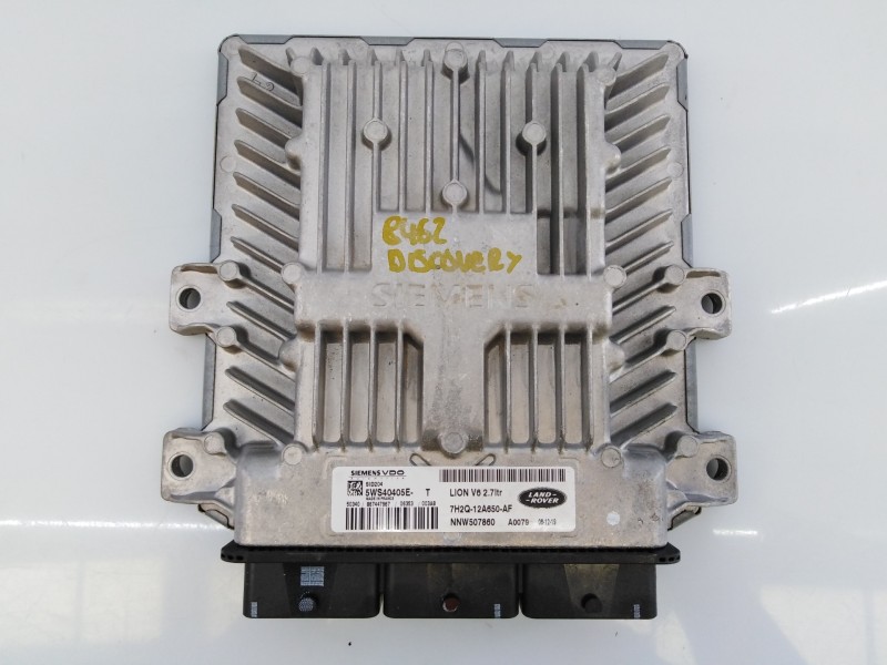 Recambio de centralita motor uce para land rover discovery v6 td se referencia OEM IAM 5WS40405E 7H2Q12A650AF E3-B3-19-1