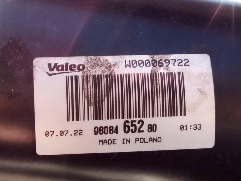 Recambio de motor limpia delantero para opel vivaro furgón l select referencia OEM IAM 9808465280  