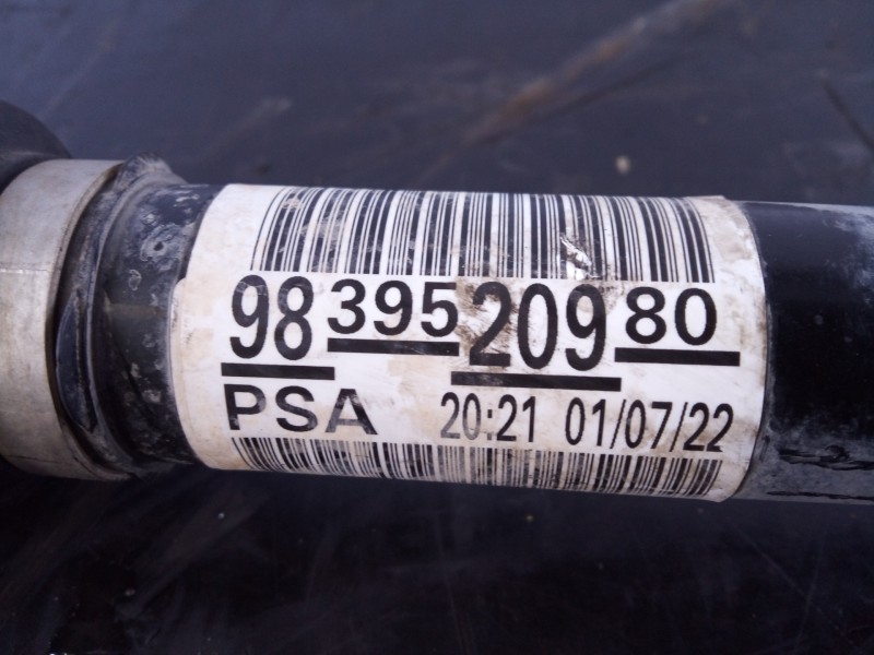 Recambio de transmision delantera izquierda para opel vivaro furgón l select referencia OEM IAM 9839520980  P1-A6-33
