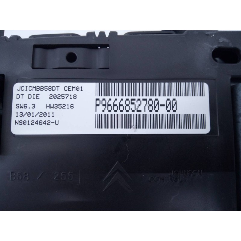 Recambio de cuadro instrumentos para citroën c4 picasso monospace referencia OEM IAM P966685278000  E3-B2-33-2