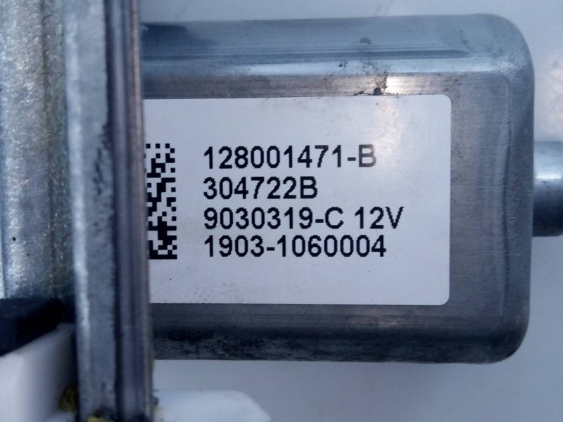 Recambio de elevalunas delantero derecho para dacia dokker express ambiance referencia OEM IAM 128001471B  E1-A1-4-2