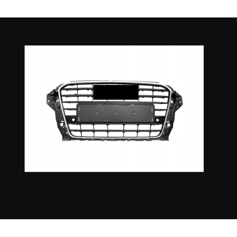 Recambio de rejilla delantera para audi a3 (8v) referencia OEM IAM 06095000 NUEVO T1-5-B7-1
