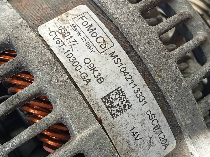 Recambio de alternador para ford focus lim. st-line referencia OEM IAM CV6T10300GA MS11042113331 P3-B6-2-2