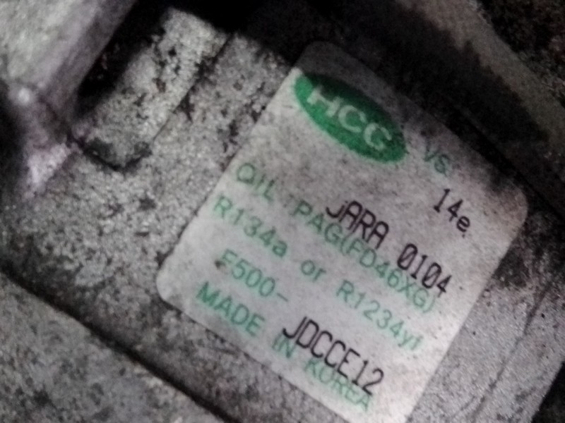 Recambio de compresor aire acondicionado para hyundai i30 (gd) essence referencia OEM IAM F500JDCCE12  P3-A3-7-2