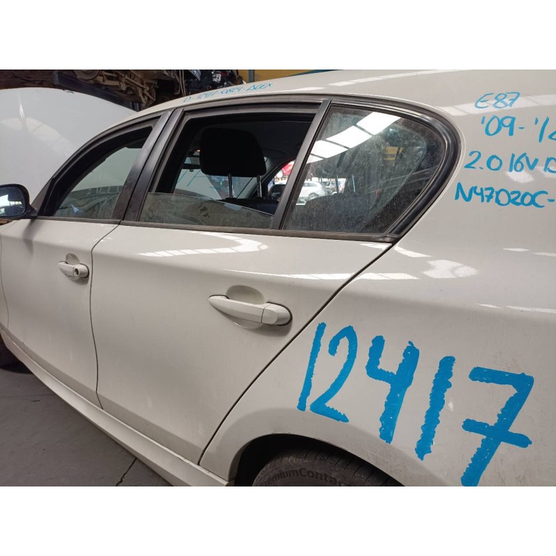 Recambio de puerta trasera izquierda para bmw serie 1 berlina (e81/e87) 116d referencia OEM IAM   