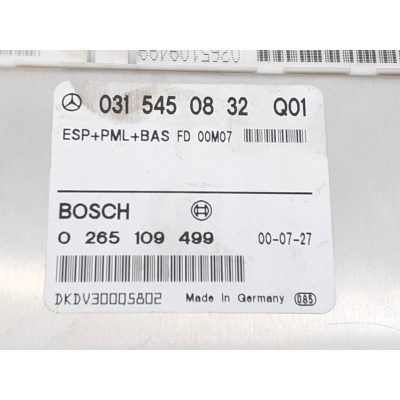 Recambio de modulo electronico para mercedes-benz clase e (w210) berlina diesel 320 cdi (210.026) referencia OEM IAM 0315450832 