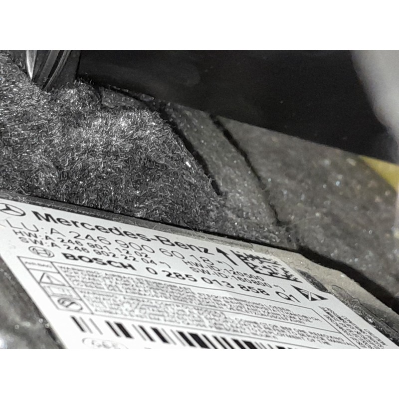 Recambio de centralita airbag para mercedes-benz clase b sports tourer (w246, w242) b 180 cdi / d (246.212) referencia OEM IAM A