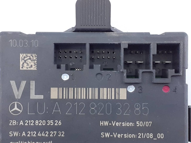 Recambio de modulo electronico para mercedes-benz clase e (w212) lim. e 200 cdi blueefficiency (212.005) referencia OEM IAM A212