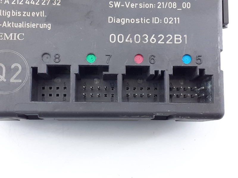 Recambio de modulo electronico para mercedes-benz clase e (w212) lim. e 200 cdi blueefficiency (212.005) referencia OEM IAM A212