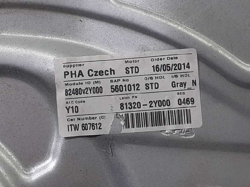 Recambio de elevalunas delantero derecho para hyundai ix35 tecno awd referencia OEM IAM 82480V2Y000  P2-B4-9