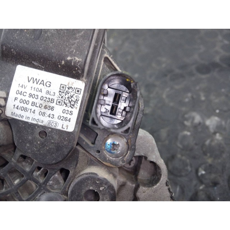 Recambio de alternador para seat mii (kf1) reference referencia OEM IAM 04C903023B  P3-A4-3-2