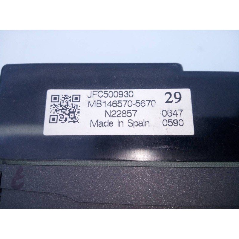 Recambio de mando climatizador para land rover range rover sport v8 td se referencia OEM IAM MB1465705670  E3-B3-34-3