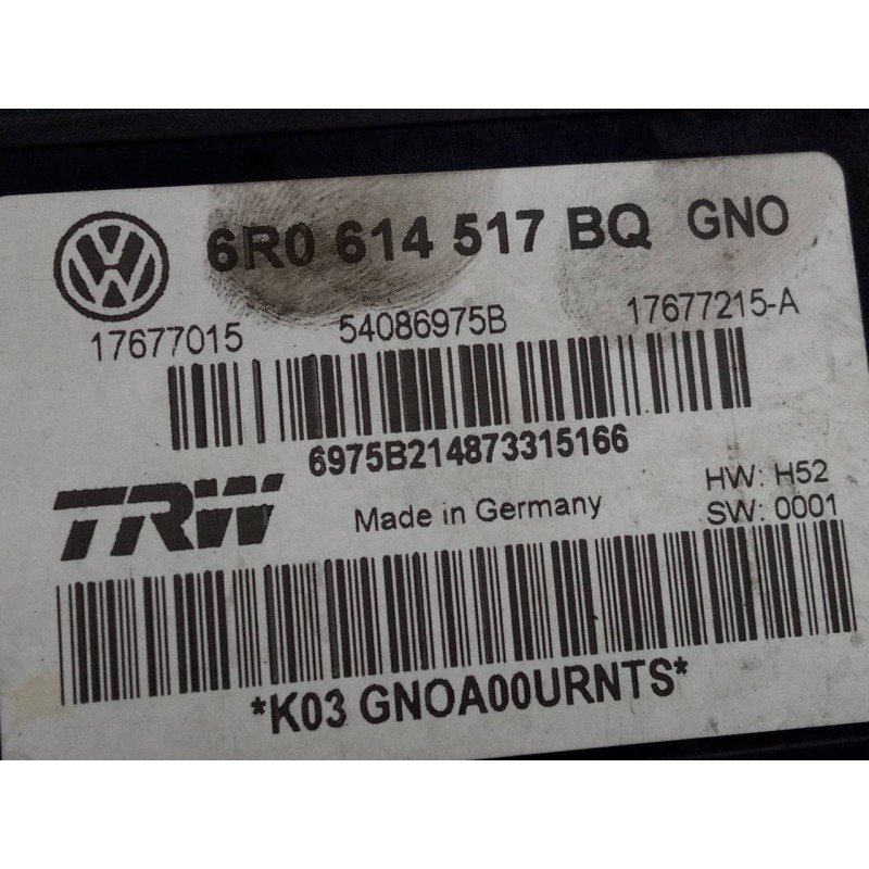 Recambio de abs para skoda rapid active referencia OEM IAM 6R0614517BQ  P3-A8-8-5