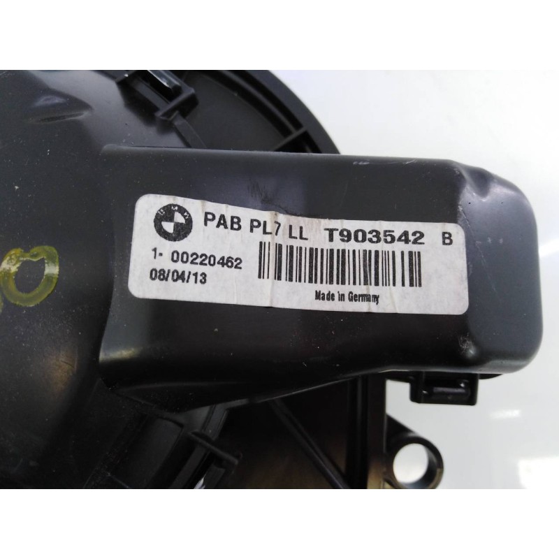 Recambio de ventilador calefaccion para bmw serie 3 lim. (f30) 316d referencia OEM IAM 927611201 T903542 E3-A2-35-2