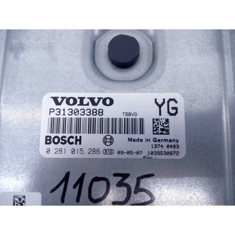Recambio de centralita motor uce para volvo xc70 kinetic awd referencia OEM IAM P31303388 0281015286 E3-B5-44-4