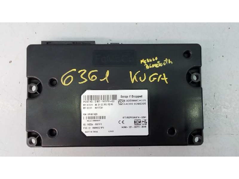 Recambio de modulo electronico para ford kuga (cbs) titanium referencia OEM IAM D1BT14D212CC B017701 E3-B3-40-4