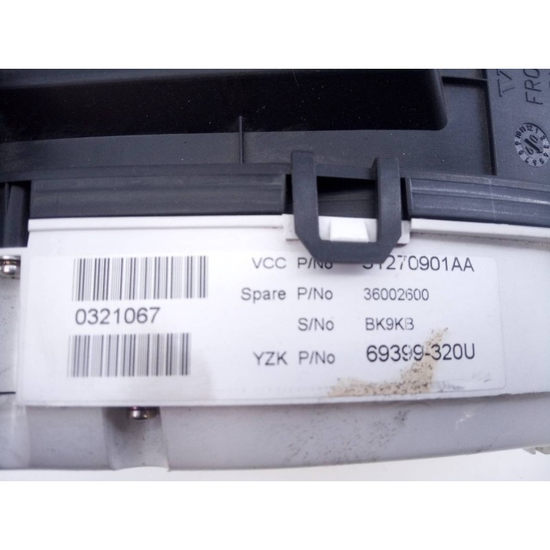 Recambio de cuadro instrumentos para volvo xc70 kinetic awd referencia OEM IAM 31270901AA 69399320U E3-B5-13-1