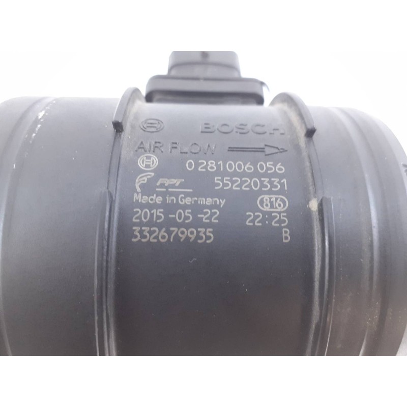 Recambio de caudalimetro para iveco daily furgón fg 33 s ... v batalla 3000 referencia OEM IAM 0281006056 55220331 E3-B6-43-5