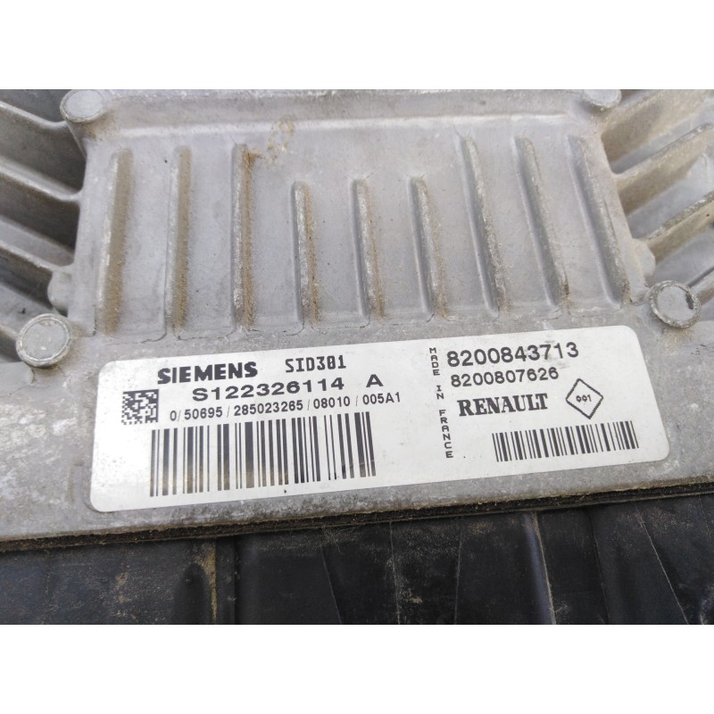 Recambio de centralita motor uce para renault megane iii berlina 5p authentique referencia OEM IAM 8200843713 8200807626 E2-A1-3