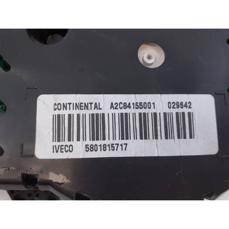 Recambio de cuadro instrumentos para iveco daily furgón fg 33 s ... v batalla 3000 referencia OEM IAM A2C84155001 5801815717 E3-