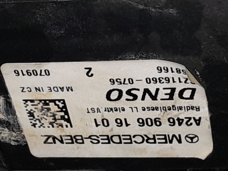 Recambio de ventilador calefaccion para mercedes-benz clase b sports tourer (w246, w242) b 180 cdi / d (246.212) referencia OEM 