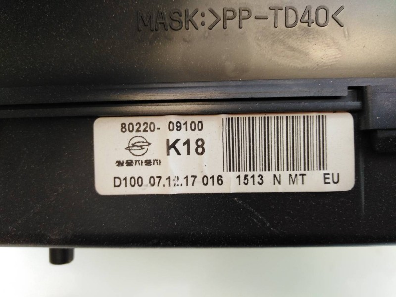 Recambio de cuadro instrumentos para ssangyong kyron 200 xdi limited referencia OEM IAM 8022009100  E3-A3-17-3