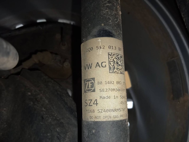 Recambio de amortiguador trasero derecho para seat ibiza (kj1) style referencia OEM IAM 2Q0512013BF  