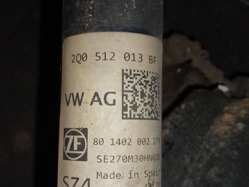 Recambio de amortiguador trasero izquierdo para seat ibiza (kj1) style referencia OEM IAM 2Q0512013BF  