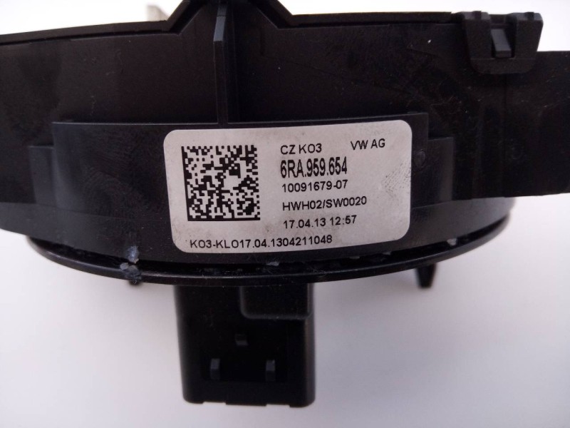 Recambio de anillo airbag para skoda rapid active referencia OEM IAM 6RA959654 1009167907 E2-A1-23-7