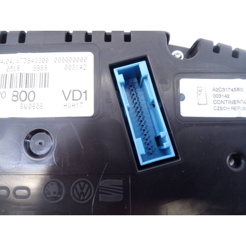 Recambio de cuadro instrumentos para skoda rapid active referencia OEM IAM 5JA920800 A2C31745800 E2-A1-28-1