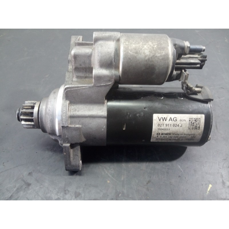 Recambio de motor arranque para skoda rapid active referencia OEM IAM 02T911024J  P3-B7-9-3