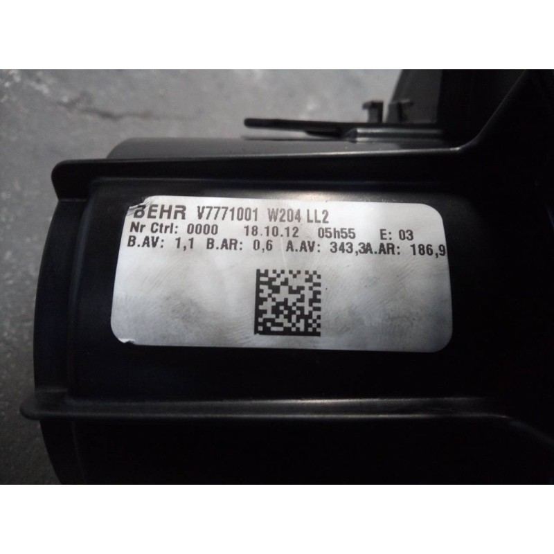 Recambio de ventilador calefaccion para mercedes-benz clase clk (w207) coupe e 350 cdi blueefficiency (207.323) referencia OEM I