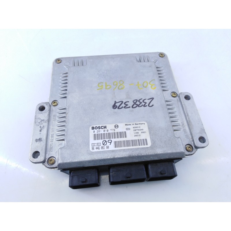 Recambio de centralita motor uce para peugeot 307 (s1) xs referencia OEM IAM 9644606180 0281010779 E3-B2-25-3