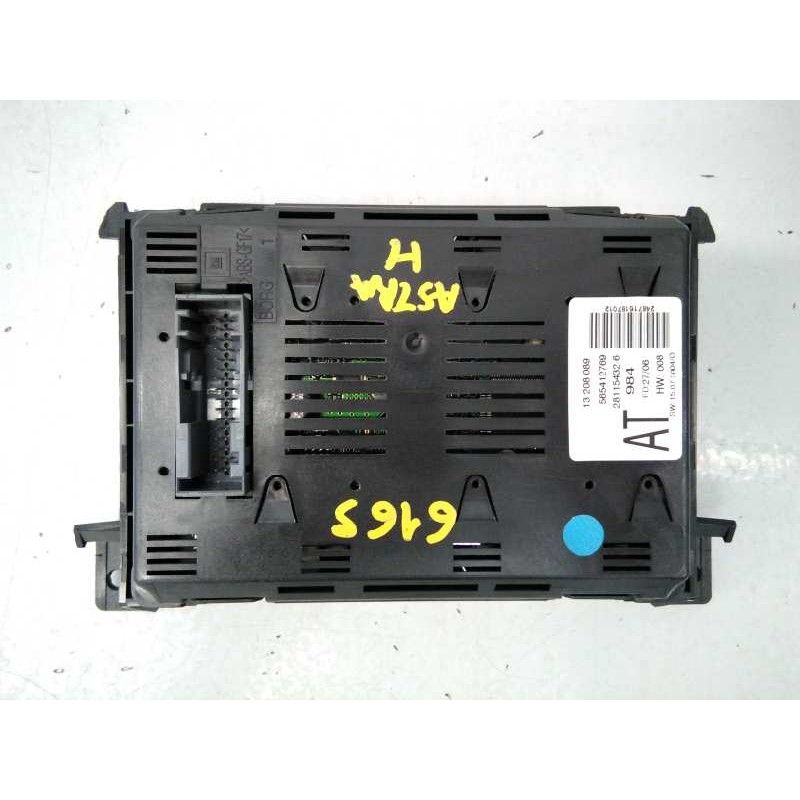 Recambio de pantalla multifuncion para opel astra h berlina enjoy referencia OEM IAM 13208089 565412769 E3-A5-34-2