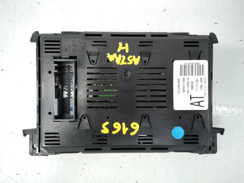 Recambio de pantalla multifuncion para opel astra h berlina enjoy referencia OEM IAM 13208089 565412769 E3-A5-34-2