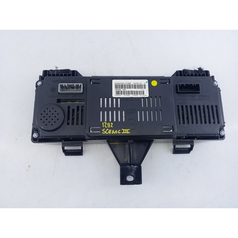 Recambio de cuadro instrumentos para renault scenic iii dynamique referencia OEM IAM 24810716R  E2-A1-39-2